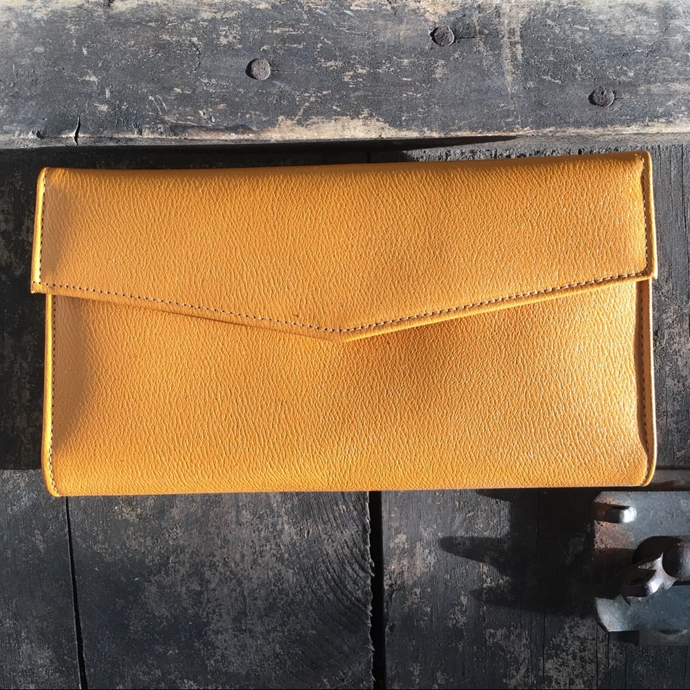 Vintage Yellow Wallet